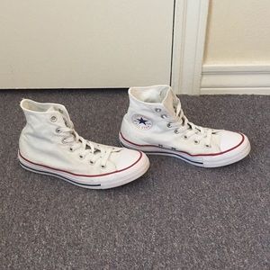 White high top Converse